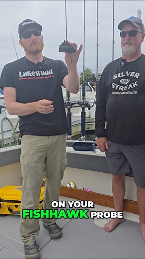 Captain Ross Robertson and Chip Cartwright discuss the importance of Fish Hawk Electronics in their trolling program. #fishing | Fish Hawk Electronics