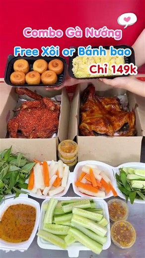 A golden opportunity for Go Vap residents - Grilled chicken + sticky rice/steamed bun combo for o...