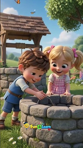 Jack and Jill | Classic Nursery Rhyme for Kids | Sing Along | 3D Animation