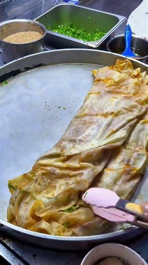 Tired of heavy, meaty meals? Then try this unique savory savory pancake! #ThisIsThe