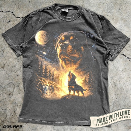 Rottweiler Howling to The Moon Vintage T-Shirt, 90s Retro Animal Graphic Tee, Rottweiler Owner Gift, Full Moon Animals Tee, Funny Dog Shirt - Etsy Italia