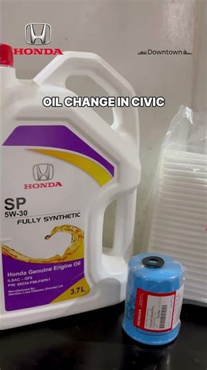 Honda Civic Oil Change | Maintain Performance & Engine Health 🚗🔧