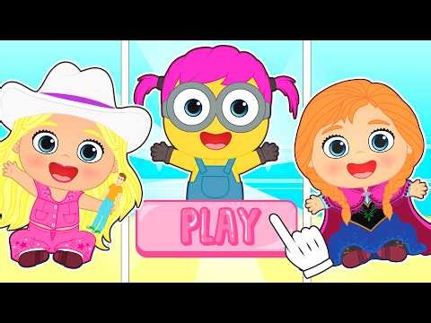 Babies Alex and Lily 🎬 The Funniest Characters from Children's Movies!