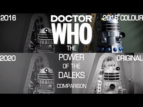 Doctor Who: The Power of the Daleks Animation Comparison