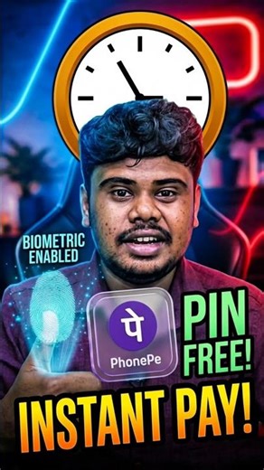 PhonePe Biometric Lock 🔒 Enable in 30 Sec! (100% Safe 💯) | #Shorts | Gk Tech Info