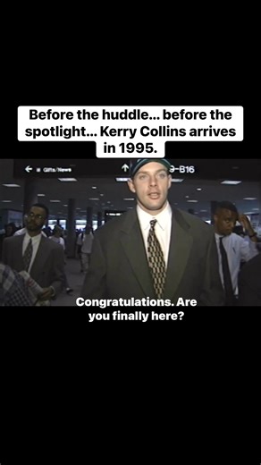 In 1995, Panthers rookie quarterback Kerry Collins touched down in Charlotte. Just months later, he would be leading an expansion franchise onto the NFL stage. A small moment that marked the beginning of a new era for Carolina football. | Chris Clark Sports