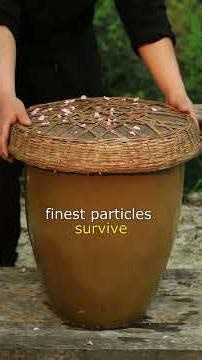 The Secret of "Black Gold": Why This Ink Takes 365 Days to Make #shorts