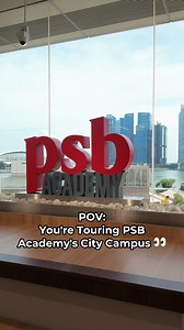 Ever wondered what our City Campus looks like? Here's a sneak peek! 👀✨ #citycampus #tour #psbacademy | PSB Academy