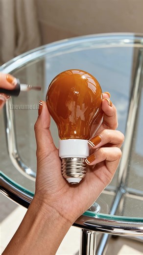 1.4K views | DIY Amber Hue Light Bulb Hack! #DIY #lightbulb #home | The Cake Crafters | Facebook