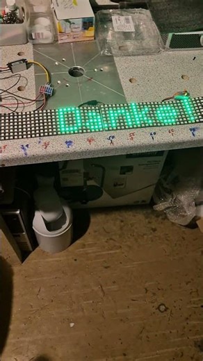 Arduino IDE ESP32 Matrix 8x64 Bluetooth #2