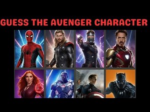 Guess the Avenger Characters in 10 Seconds | Ultimate Marvel Quiz!