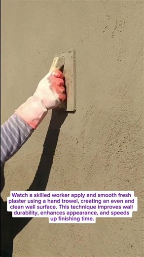 Satisfying Wall Plastering Transformation You Must See! Perfect Smooth Finish Technique