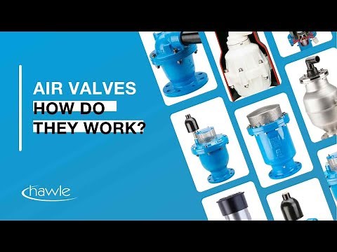 AIR IN WATER PIPELINES [Hawle air release valves]