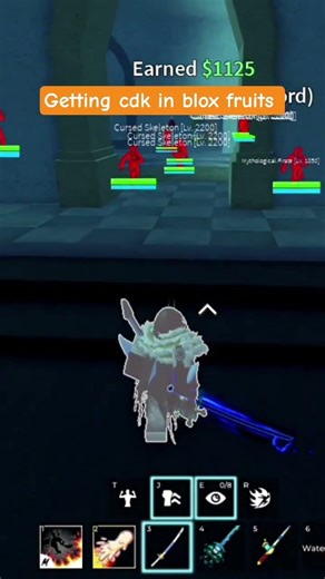 getting cdk in blox fruits#roblox #bloxfruits #shorts