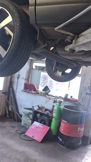 nissan broken rear coil spring