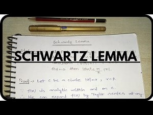 Schwartz Lemma | Advanced Complex Analysis MSc Second Semester MJPRU|
