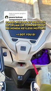 Honda Click V4 Compartment: Open & Close Guide