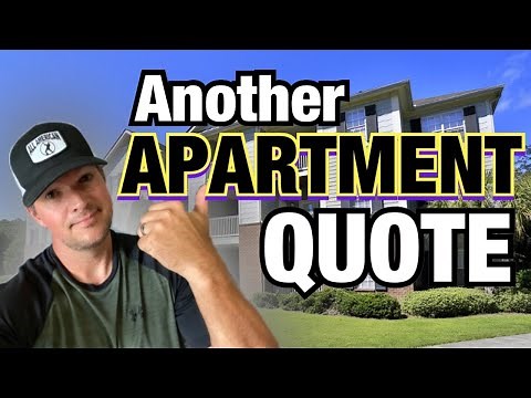 How to Quote Bid Estimate - Apartment Pressure Washing
