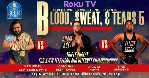 14 comments |  BREAKING NEWS! XWW MAKES ITS RETURN AT CAROLINA BEER...