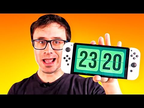 utilizo el NINTENDO SWITCH (OLED) como RELOJ DESPERTADOR 😅 el juego AAA CLOCK gameplay