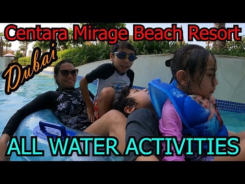 Centara Mirage Beach Resort Dubai | ALL WATER ACTIVITIES