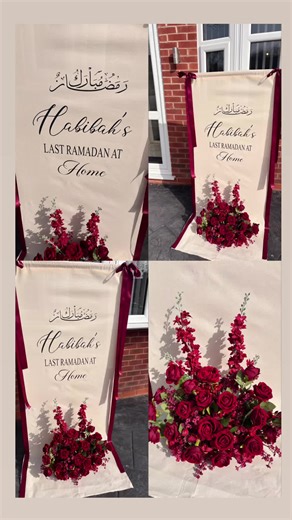 Customizable Welcome Signs for Ramadan