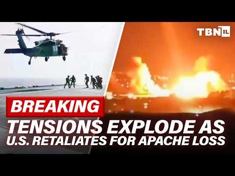 BREAKING: U.S. RETALIATION STRIKES Near Hormuz TRIGGERED By Iranian-Downed Apache | TBN Israel