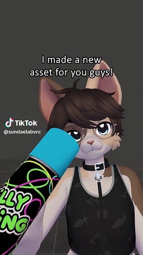Please do use it to cause mischief and mayhem! 💙 Had to redo this because the l/nk was flagged… #vrchat #vrc #vrchatavatar #vrchatmemes