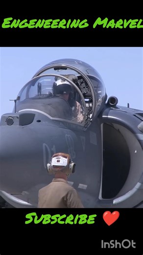 World’s Only Vertical Fighter Jet 😱 Harrier Jump Jet Story