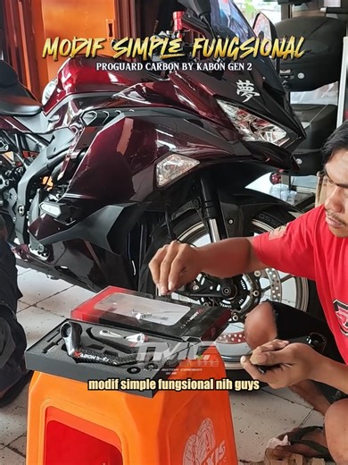 Terinstall mantap! Di Kawasaki ZX25R ⏩ Proguard carbon by KABON - Gen 2 . Proguard atau Pelindung Handle Rem dan Kopling, dengan Kualitas yang kuat dan tampilan keren! . Universal, bisa untuk semua type motor Tampilan lebih keren dan sporty Material aluminium dengan finishing Carbon Kevlar . . . #kabon #kaboncirebon #zx25rtmc #zx25r #zx25rr