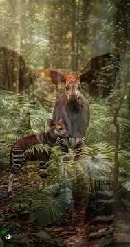 “The Silent Guardian of the Congo Forest | Okapi’s Hidden Life”