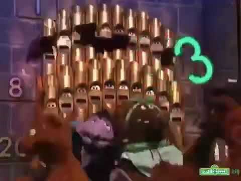 Sesame Street: Number of the Day: 3 (Polka Music Isolated)