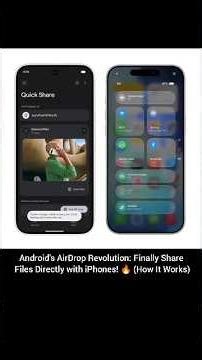 AirDrop on Android? 😱 Quick Share Now Works with iPhones! | Starting with Pixel 10!