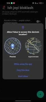 Fokus App - Background Location and Data Sync Demonstration
