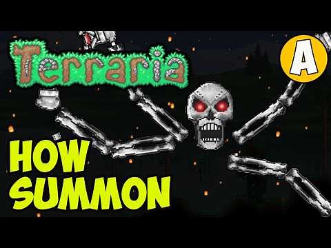 Terraria How To Summon Skeletron Prime (EASY) | Terraria how to get Mechanical Skull
