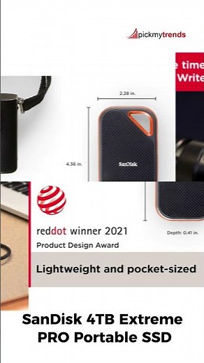SanDisk 4TB Extreme PRO Portable SSD