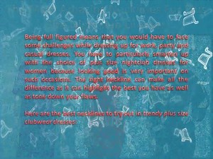 Here are the best necklines to try out in trendy plus size CLUBWEAR DRESSES #PlusSize #Dresses #Women #Lurap | Lurap.com