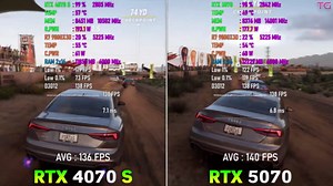 RTX 5070 vs RTX 4070 SUPER - Test in 10 games