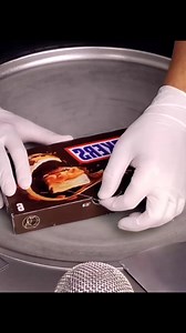 Make ice cream rolls from Snickers ice cream chocolate #icecreamrolls..._001 | Marisa Munoz