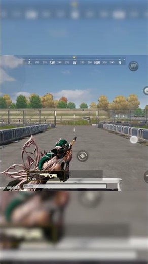 AWM Scope Testing 🔥 | One Shot Power | Sniper Gameplay | PUBG: New State #gaming#gameplay #BGMI #AWM