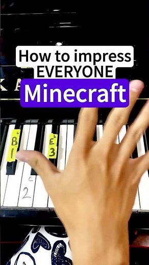 Steve's Lava Chicken - easy piano tutorial