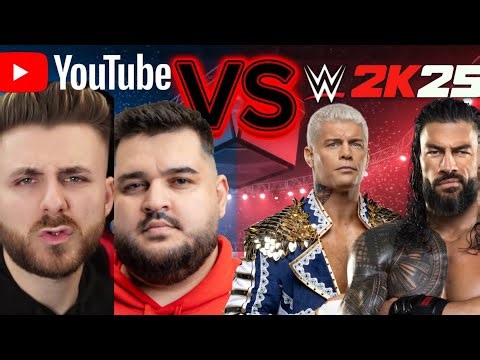 iRaphahell & xSlayder vs Roman Reigns! Cine câștigă centura în WWE 2K25? 🥊