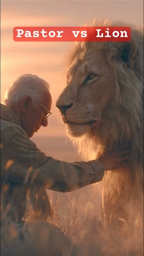 watch Now: Pastor vs Angry Lion #lion #youtubeshorts