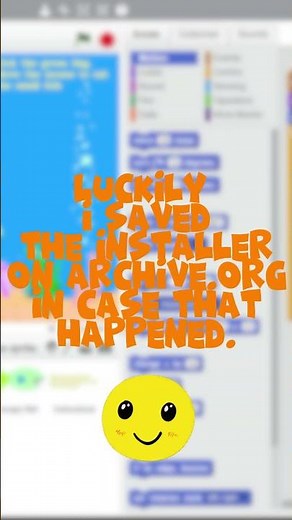 How to install scratch 2 after the bug #shorts #scratch #scratch2 #tutorial #all #funny #programing