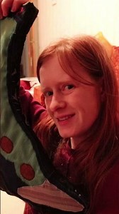 I Made A Victorian Boot Stocking For #stockingswap #shorts