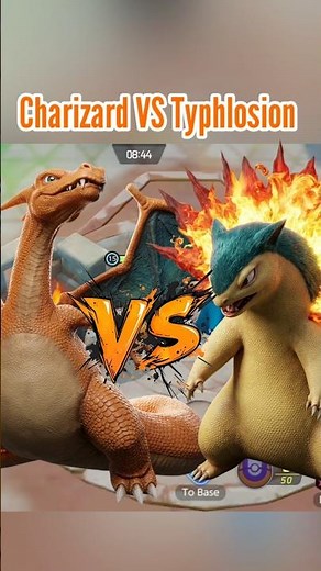 CHARIZARD VS TYPHLOSION - Ultimate 🏆 Damege Test #pokemon #pokemonunite #shorts #shortsvideo