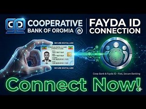 Link National Id (Fayda) with Cooperative Bank of Oromia Account - Harmonize Bank Account with Fayda