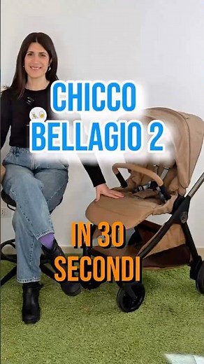 Nuovo Chicco Trio Bellagio 2: Test e Recensione in 30 secondi ⚡