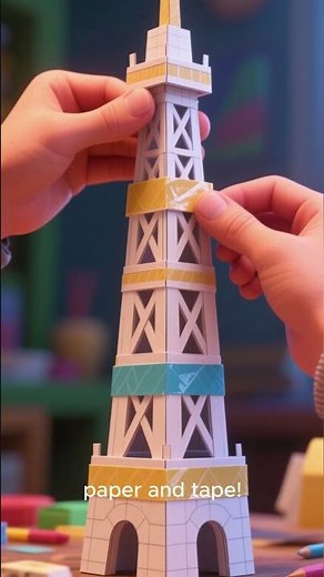 Paper Tower Challenge! Simple Engineering Fun for Kids 🏗️