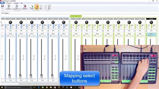 OsiMIDI Stage - 2 BCF 2000 Controllers (1080p)